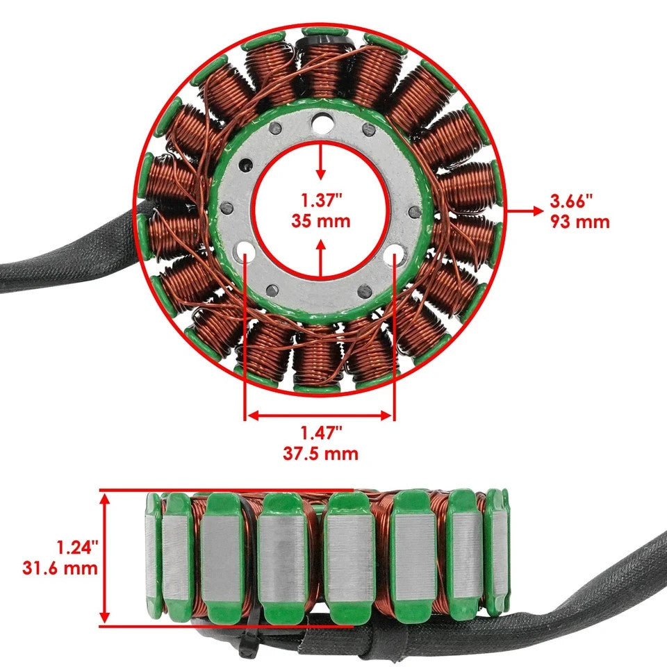 Stator & Gasket for Can-Am DS450 X Xxc Xmx EFI 2008 2009 2010 2011 2012-2015