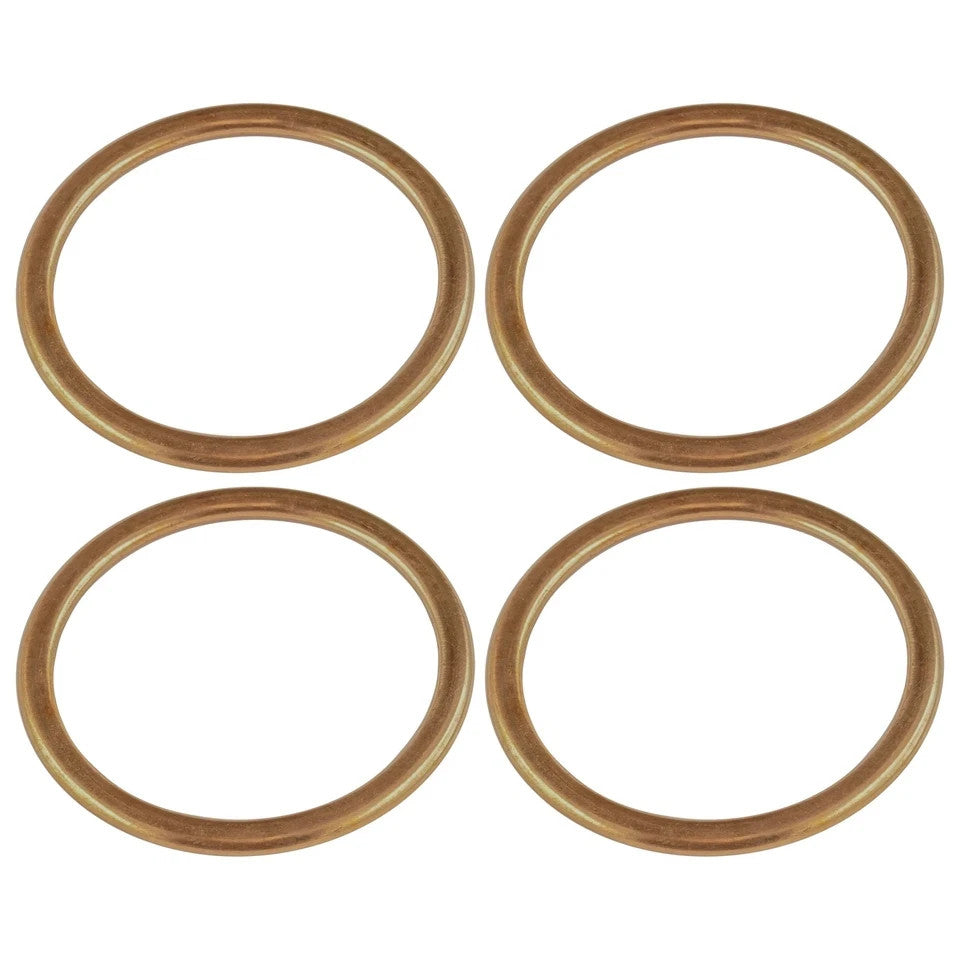 Exhaust Pipe Holder Gasket for Kawasaki Ninja ZX-10 ZX1000B 1988 1989 1990