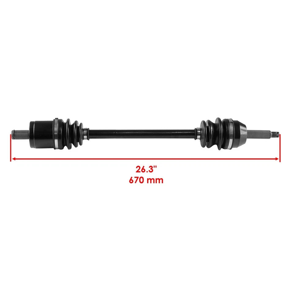 for Polaris Ranger XP 700 4X4 2008 Front Left and Right Complete CV Joint Axles