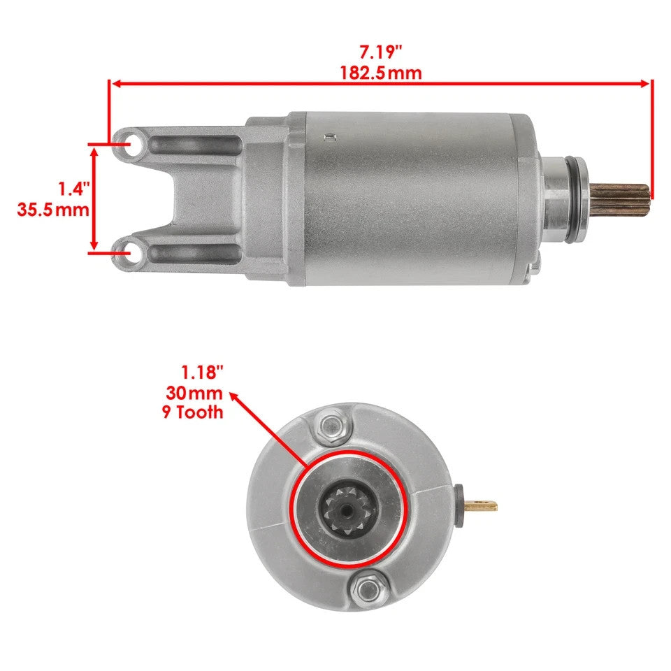 for Suzuki GSX-600F GSX600F Katana 600 1998-2006 Starter and Relay Solenoid