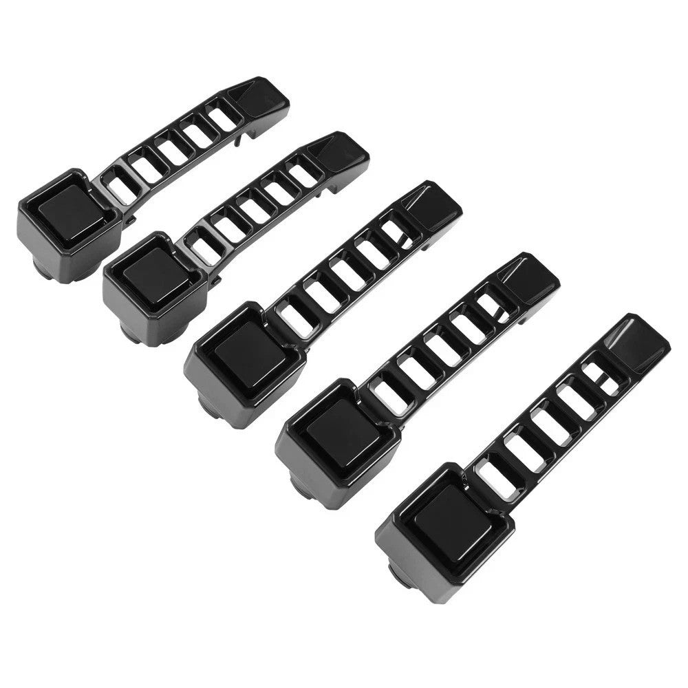 For Jeep Wrangler JK/JKU 2007-2018 Black Exterior Door Handles Aluminum Kit