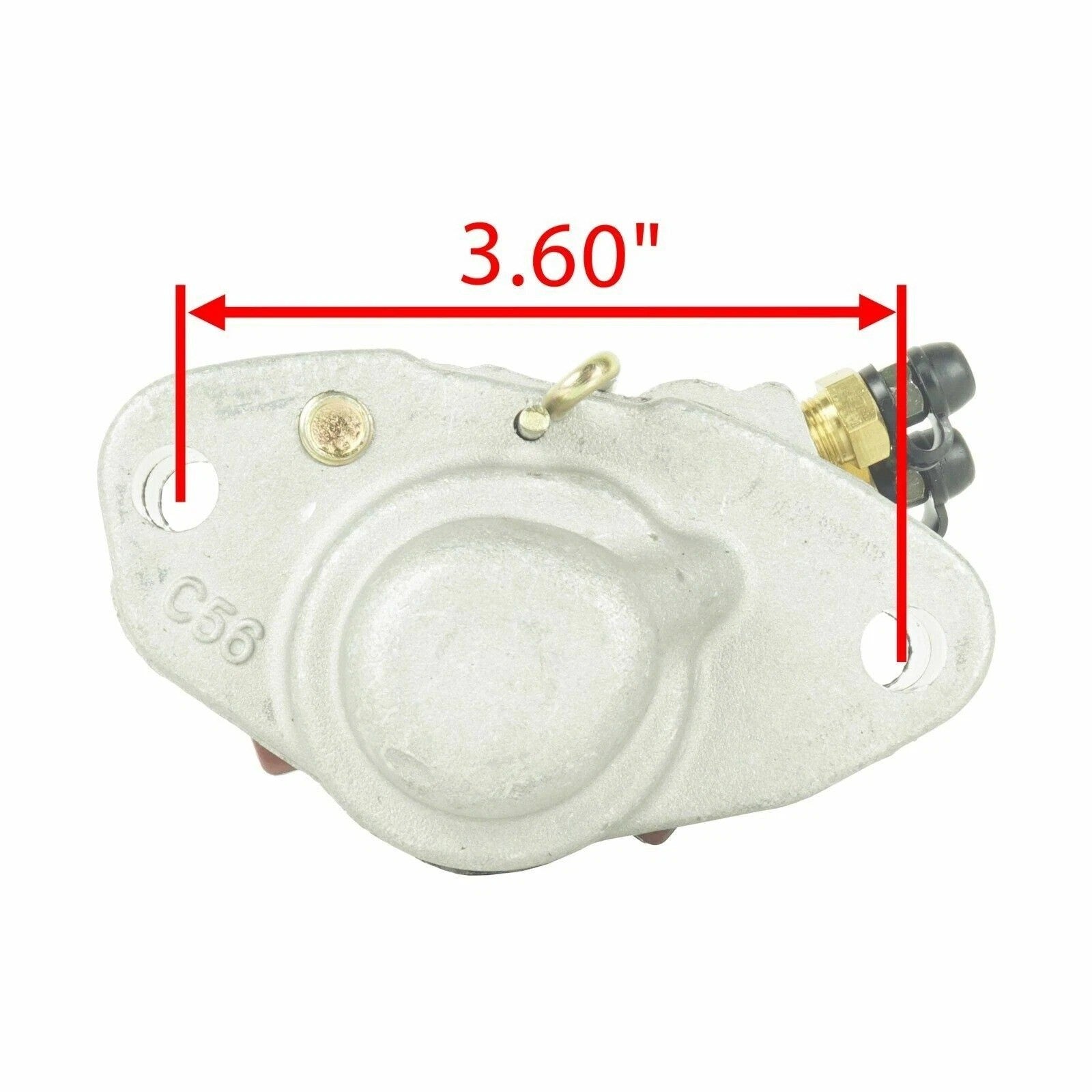 for Polaris Trail Blazer 250 2001 2002 Front and Rear Brake Caliper w/ Pads