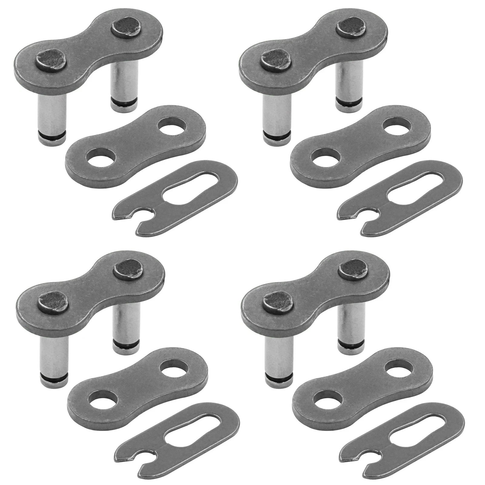 Caltric 420 Chain Master Link For Motorcycle Bike ATV Connecting Link Silver