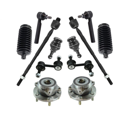 Front Steering Suspension Drivetrain Kit Fits 2008-2010 Subaru Impreza