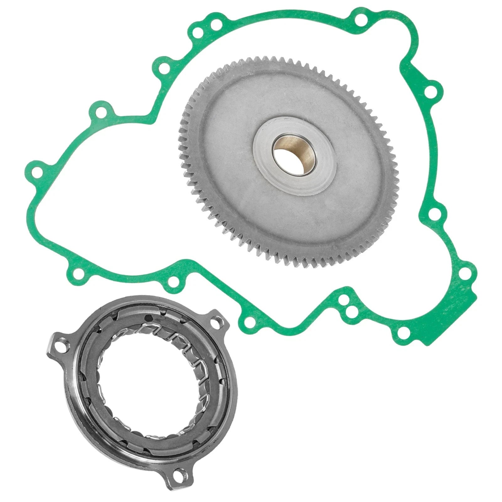 Starter Clutch And Driven Gear W/Gasket for Polaris RZR XP 1000 / XP 4 1000 2014