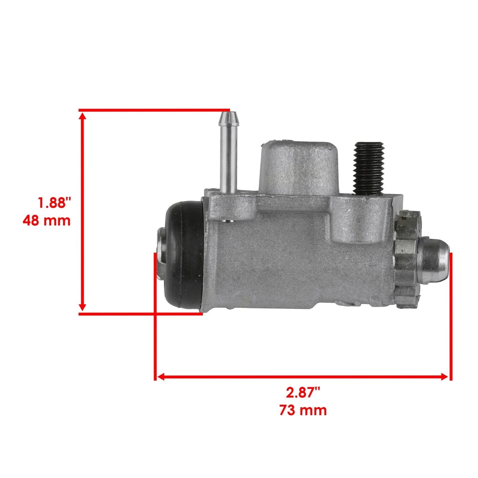Front L/R Brake Cylinder & Shoe For Honda Fourtrax 300 TRX300FW 4x4 1988-2000