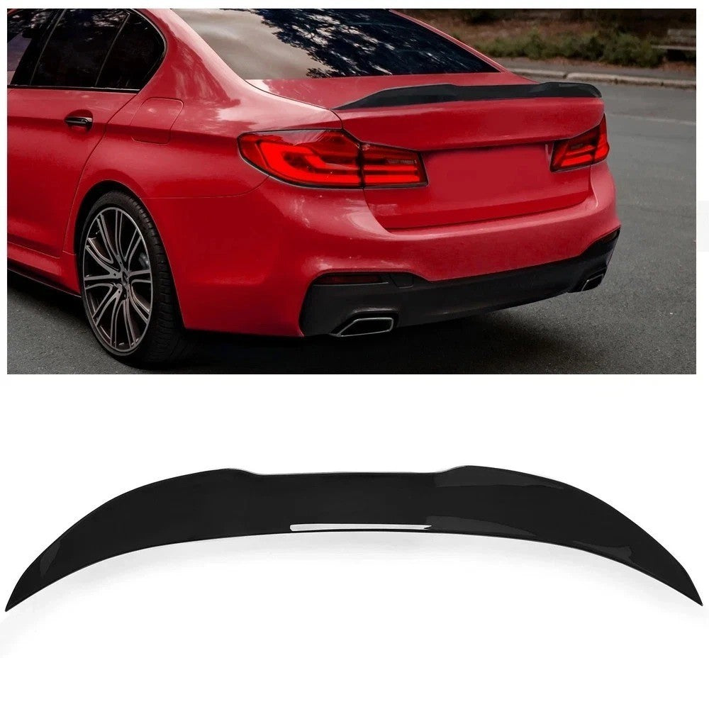 Gloss Black Trunk Spoiler Wing Fits 11-17 BMW 5 Series M5 F10 Ducktail Style