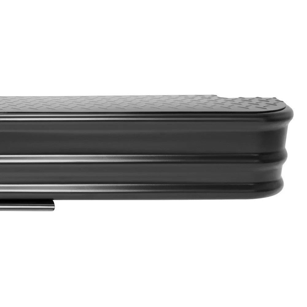 Black Steel Diamondstep Universal Rear Step Bumper Assembly For Silverado 1500