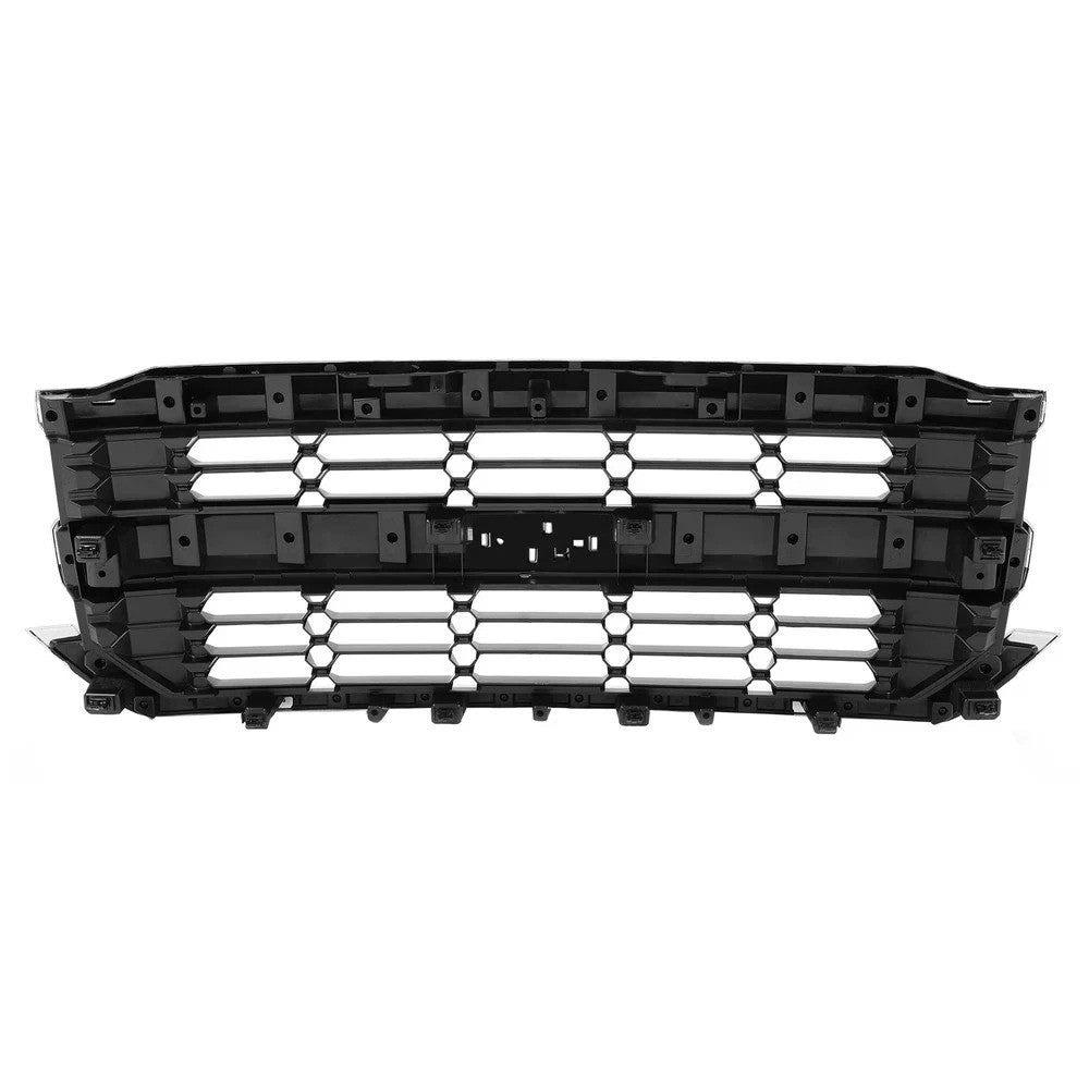 Front Upper Grille Chrome For 2016-2019 2016 Chevrolet Silverado 1500 Grill
