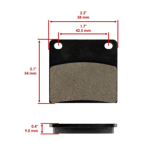Brake Pads for Suzuki GS1100G GS1100GK GS1100GL 1982-1983 Front Rear Pads