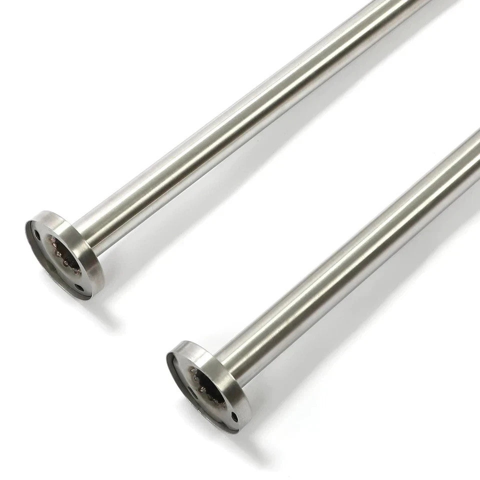 HECASA Stainless Steel Handicap Grab Bars Rails Toilet Handrails 24'' X 30''