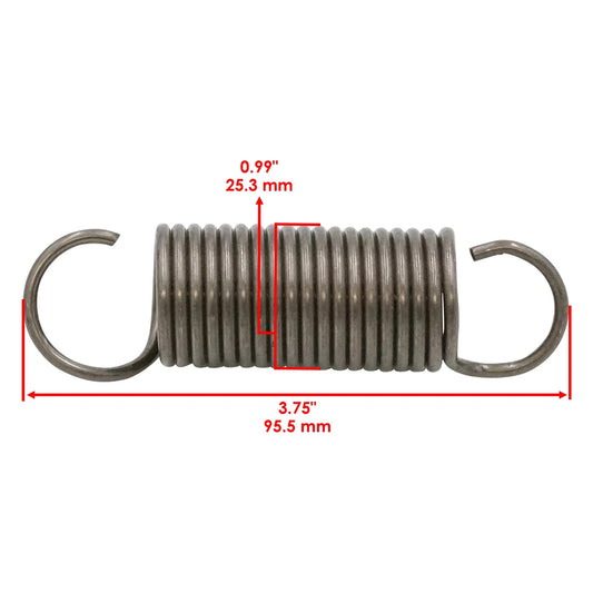 Caltric 502027 Belt Tension Springs FM for King Kutter 5 6 7 ft. Finish Mower