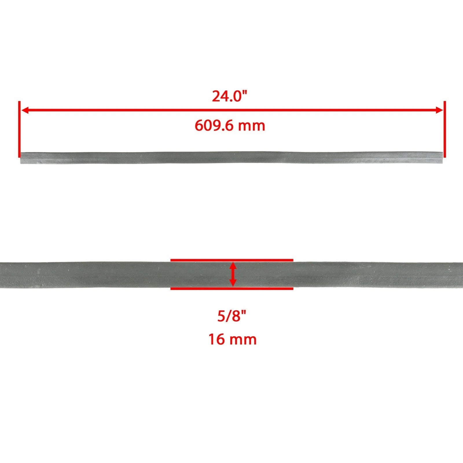 Hood Foam Seal Pad Kit for John Deere LVU10461 LVU13713