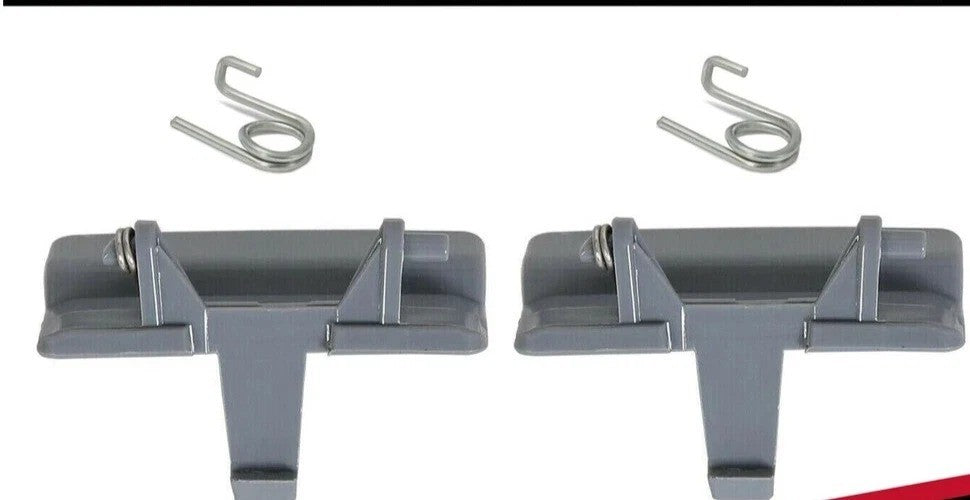 2 PACK Gray Center Console Jump Seat Lid Latch For Ford F-150 F150 2010-2018