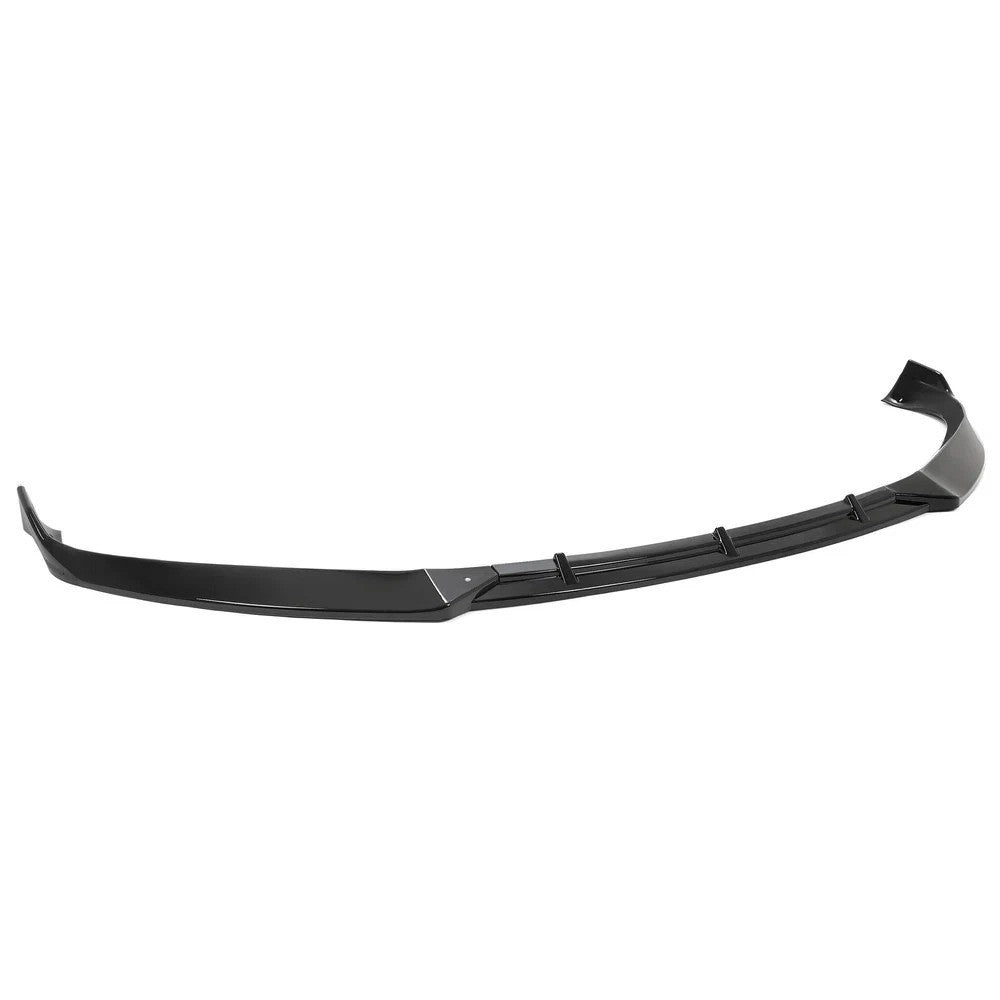 Glossy Black Front Bumper Lip Body Kit Splitter Spoiler For Tesla Model S 16-20