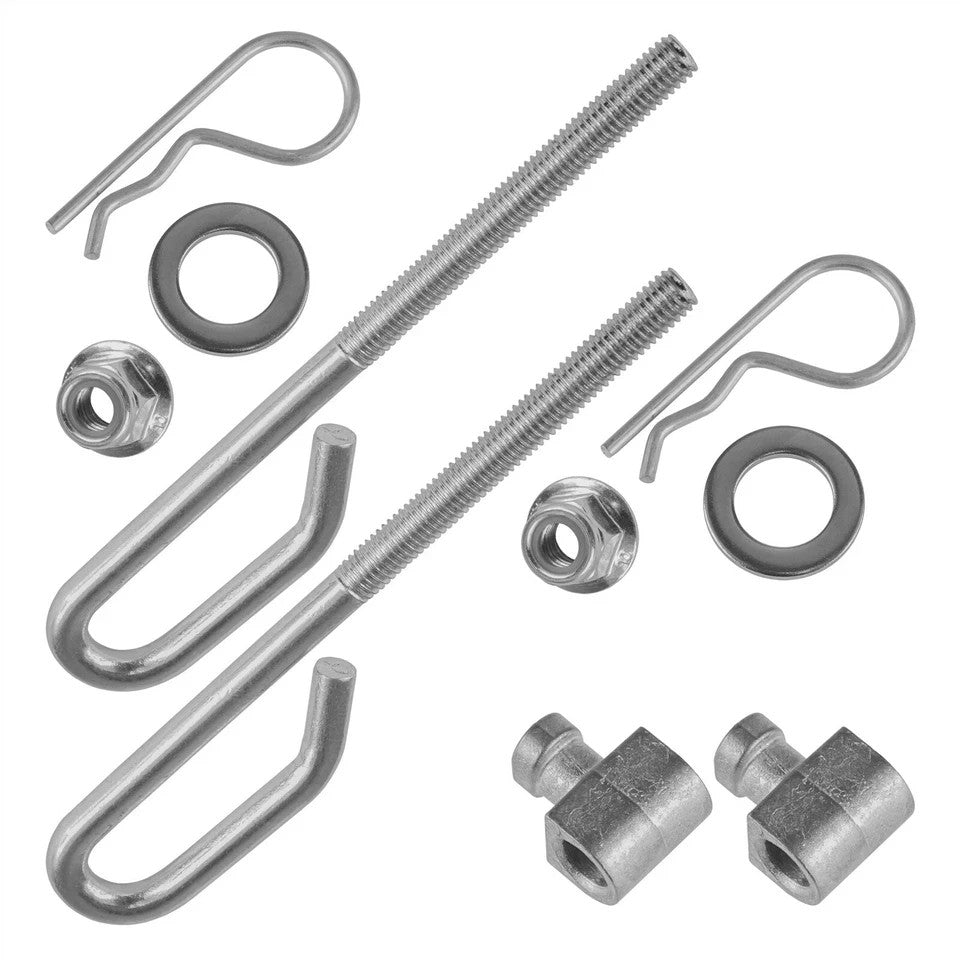 2 Deck Lift Bolt Nut Trunnion fits John Deere 102 105 107 115 125135 145 155