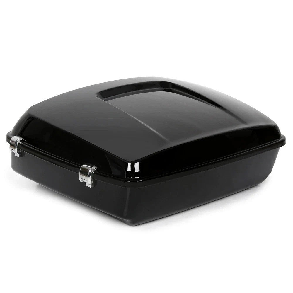 10.7 Chopped Moto Trunk Luggage Rack For Harley Road Street Glide 2014-2025