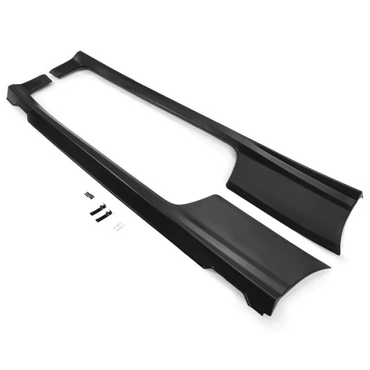 HFP Style  Side Skirts Rocker Panel For Honda Civic Coupe 2-Door 2006-2011 2008