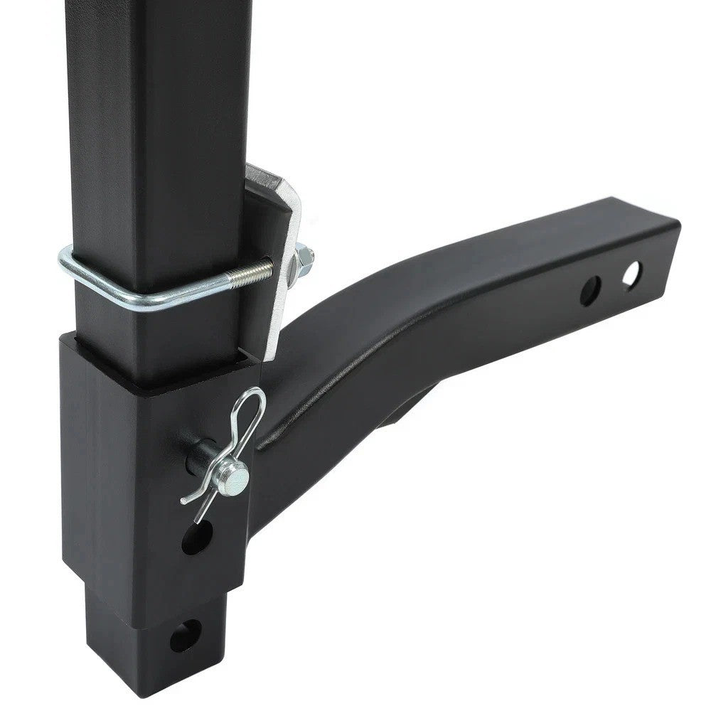 RV Truck Receiver Hitch Spare Tire Mount Heavy Duty Steel Fits all 2" receivers