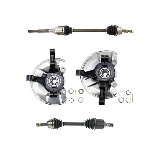 CV Axle Steering Knuckle Kit Fits 07-17 Jeep Compass Patriot