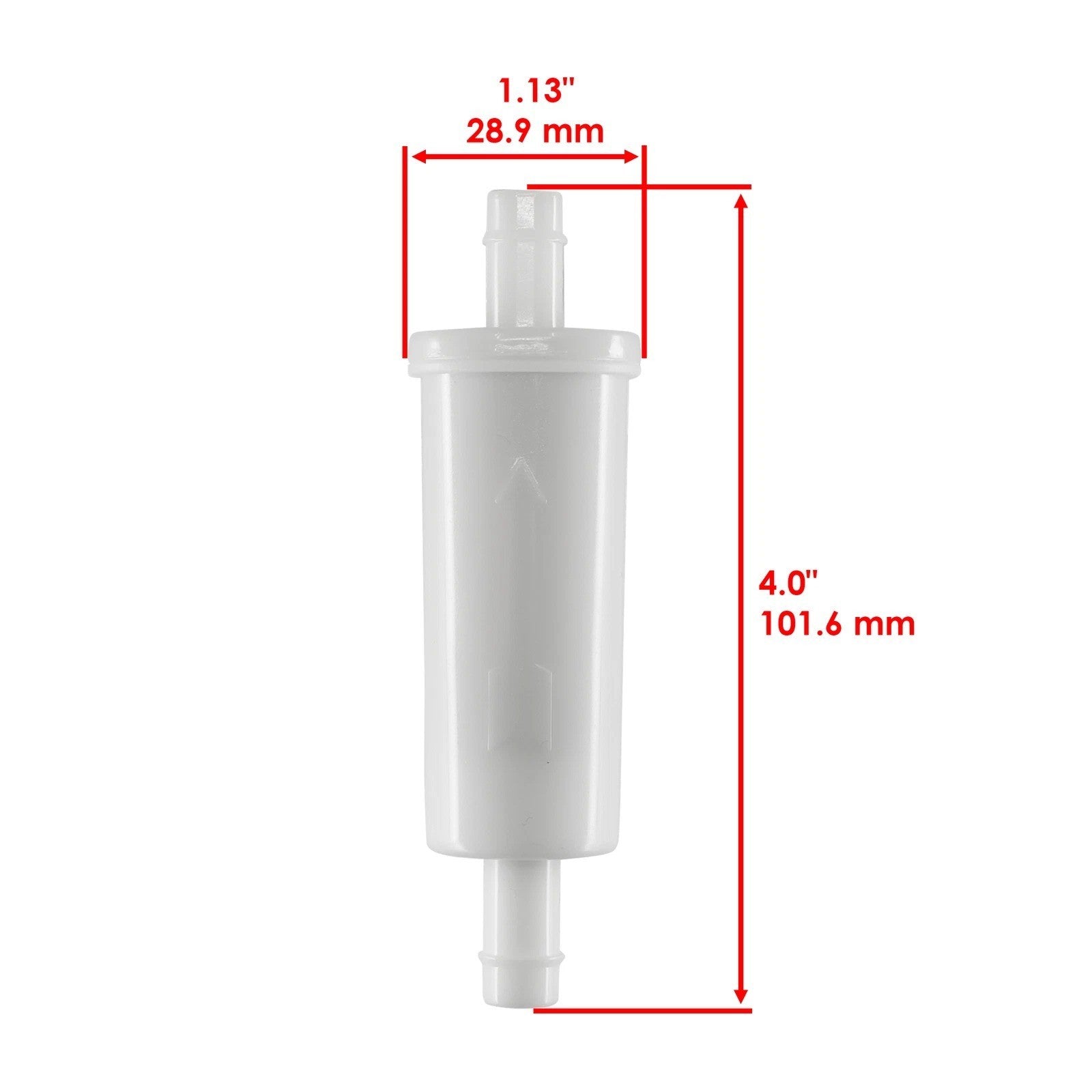 In Line Air Filter Breather Intake Filter For Polaris Ranger 500 4X4 6X6 1999-02