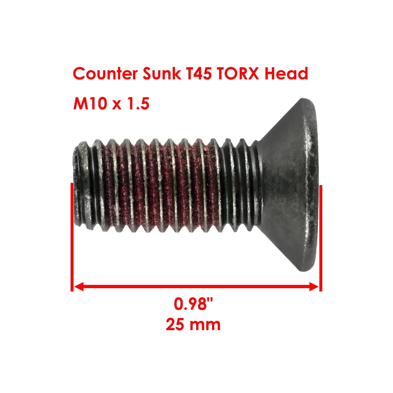 Brake Disc w/Bolt For Polaris RZR Trail 900 / S 900 2022-2024 Front or Rear