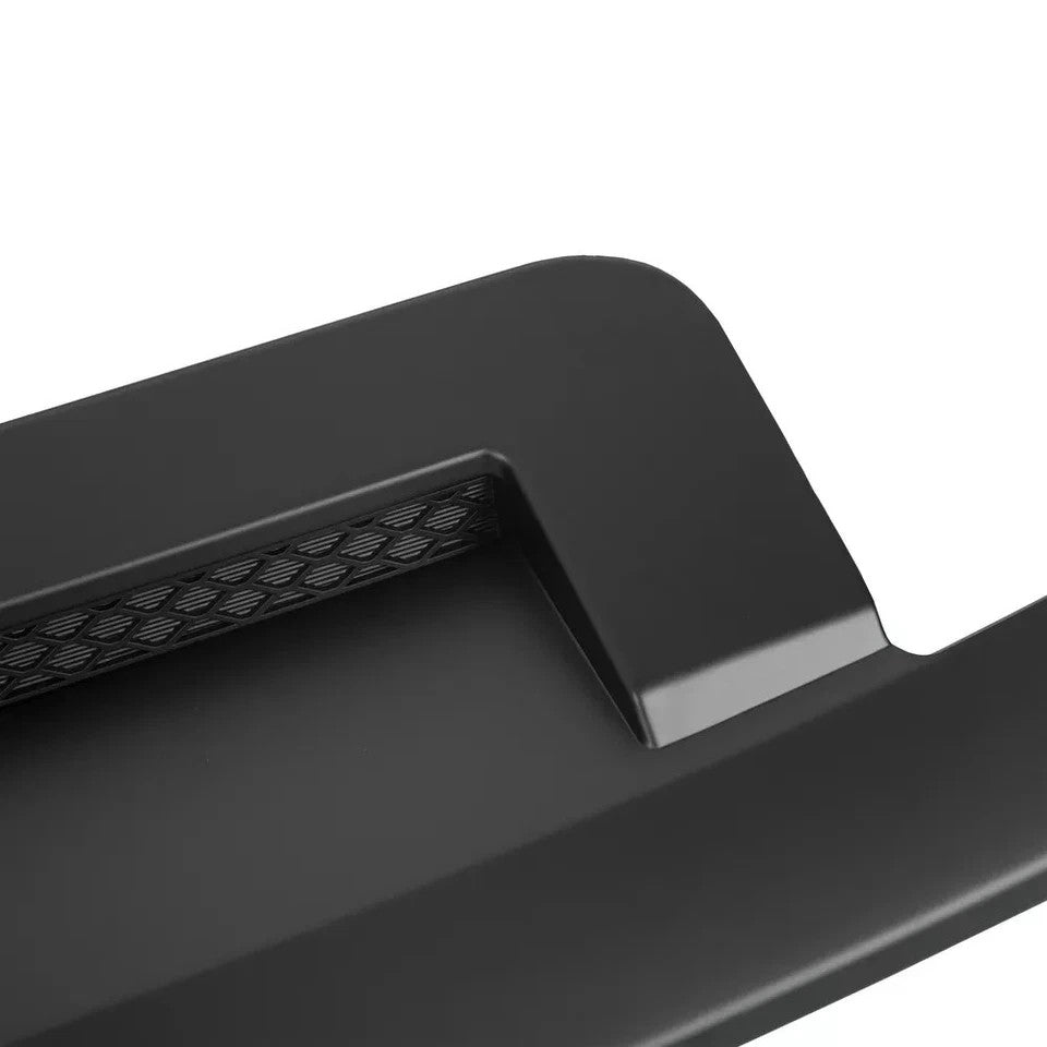 HECASA For Toyota FJ Cruiser 07-14 Black Painted Hood Scoop Bulge Molding Trim