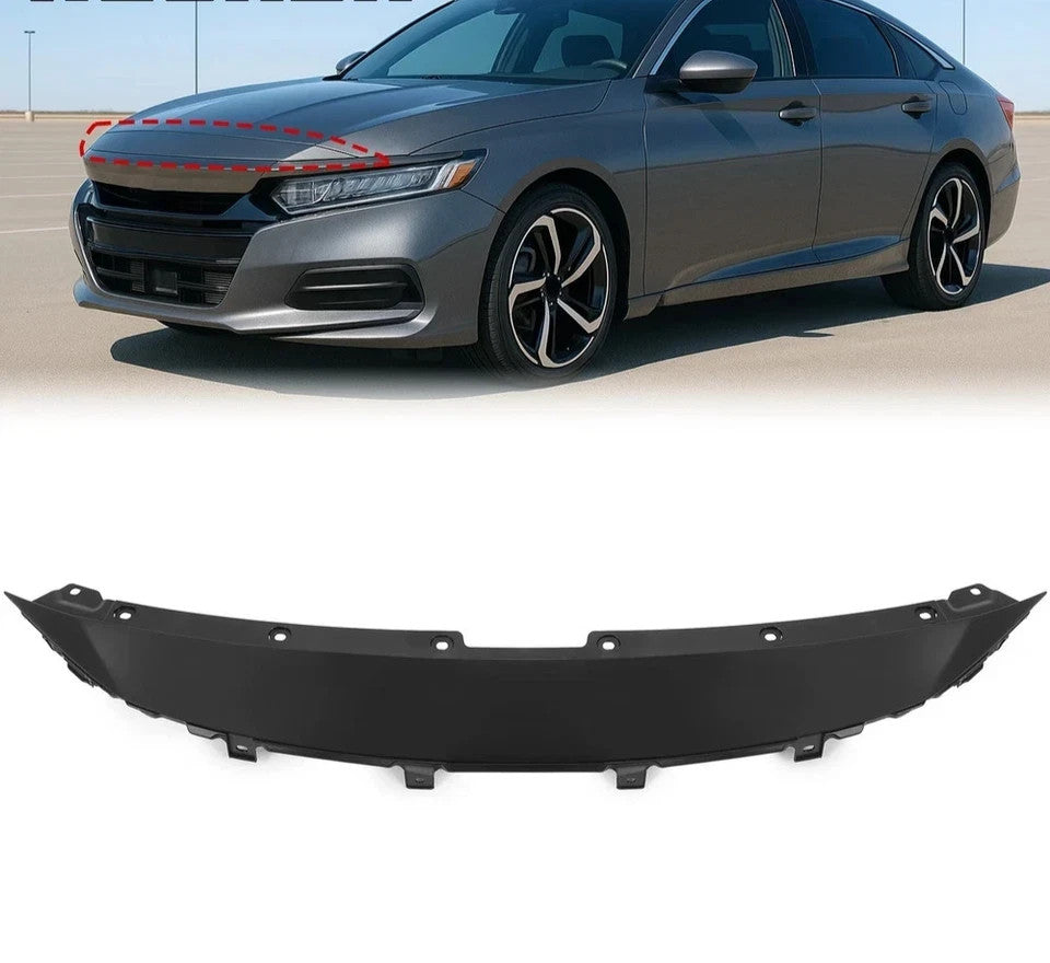 For 2021 2022 Honda Accord Sedan Front Bumper Upper Painted Grille Cover Panel