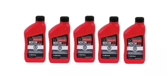 5 Quart's Motorcraft Mercon ULV Automatic Transmission Fluid