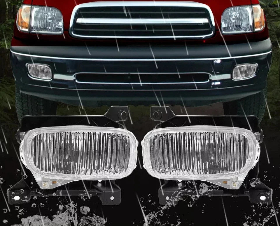 Fog Lights For Toyota Tundra 2000-2006 w/Steel Bumper Driving Lamps 812100C010