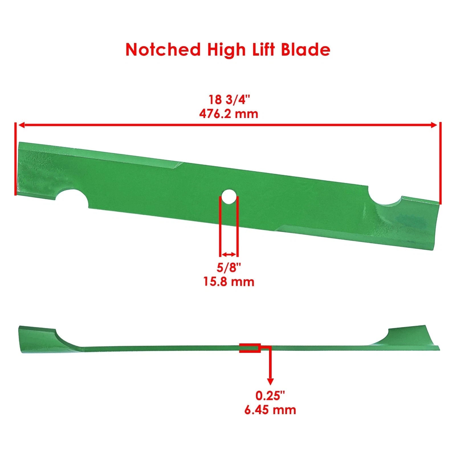Blade for Bad Boy Maverick 54" 2016-2024 / Maverick HD 2022-2024 038-0001-00