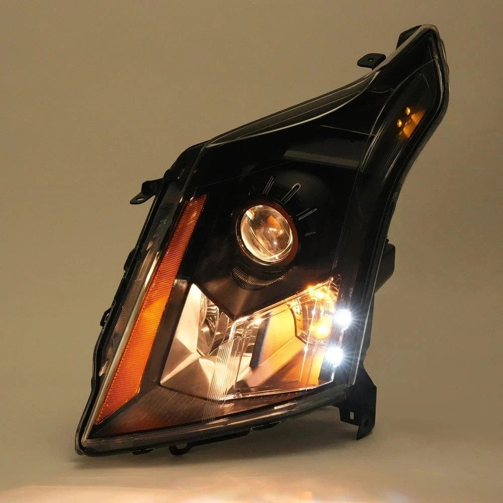 HECASA For 2010-2016 Cadillac SRX LED Projector Headlights Headlamps Left+Right
