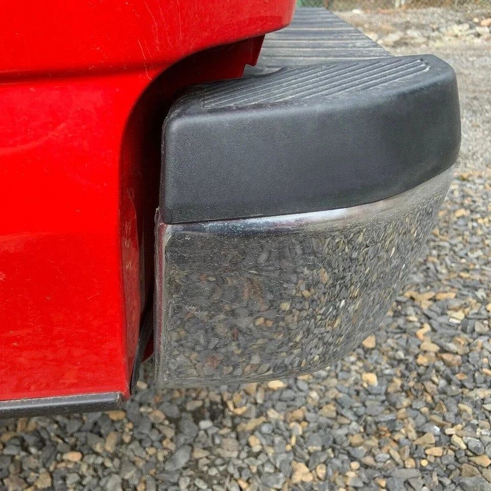 Rear LH RH Chrome Bumper Face Bar End Caps For 2015-2019 2020 Ford F150