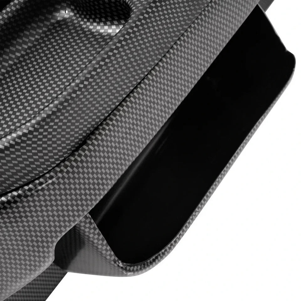 For Club Car Precedent/Tempo Carbon Fiber Style Golf Cart Radio Dash Cover