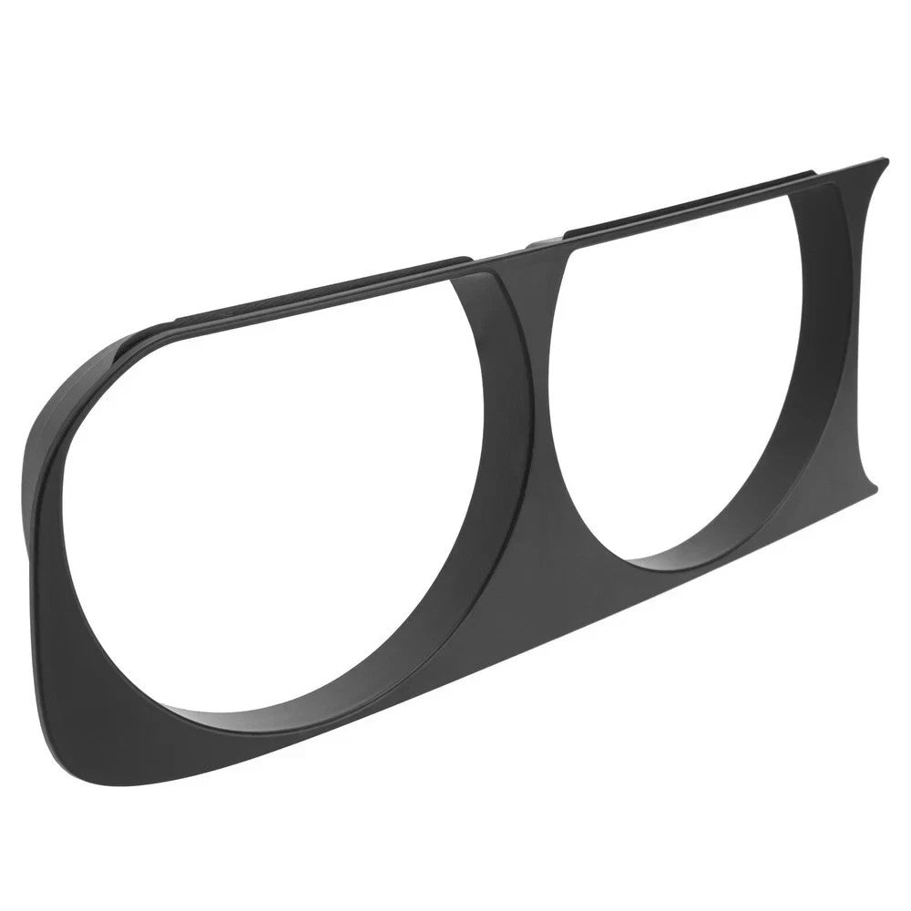 HECASA New For Dodge Challenger 2008-2014 Right Side Headlight Bezel Cover Black
