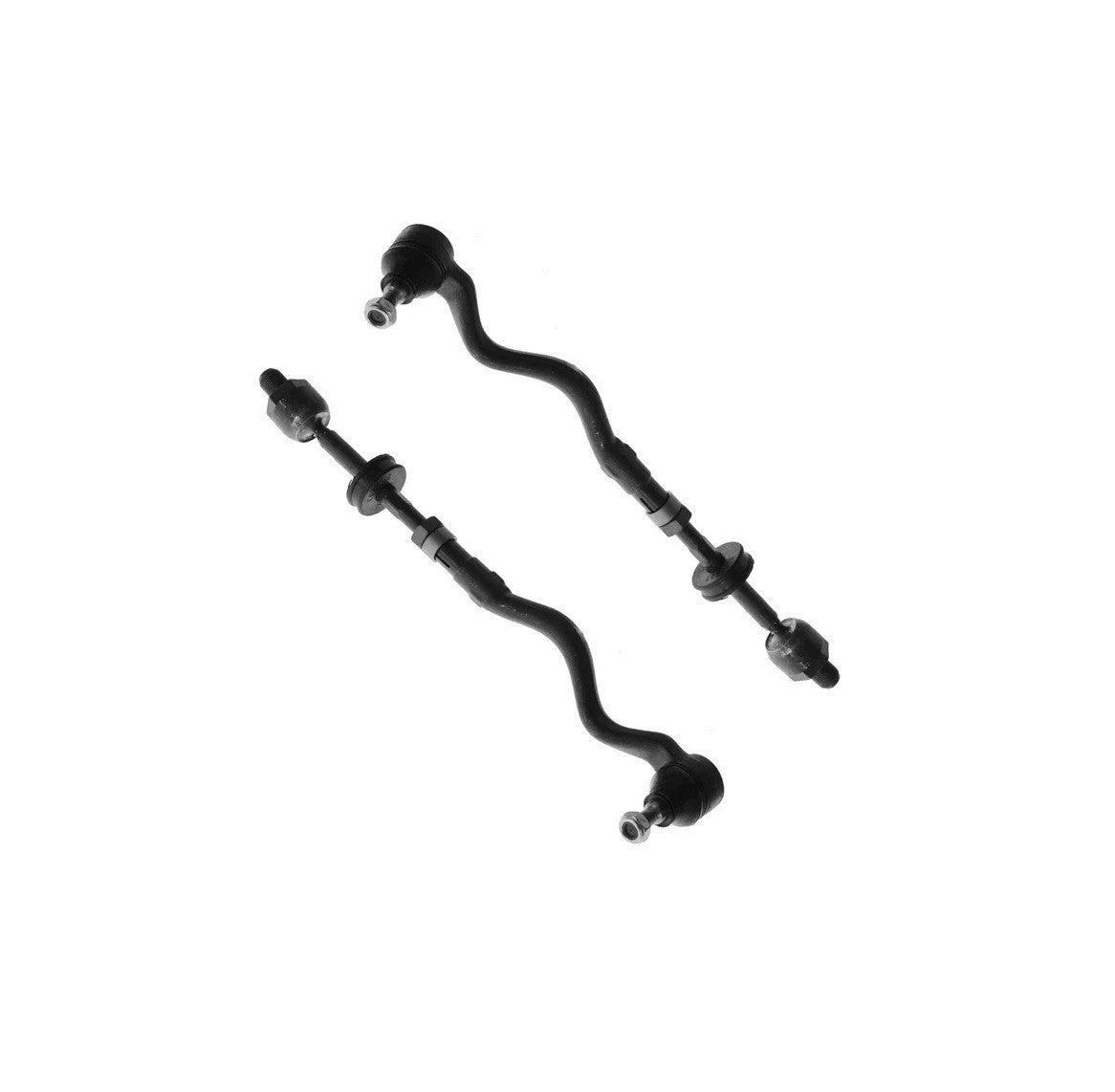 Front Inner/Outer Tie Rod End Assembly Pair Set for BMW E36
