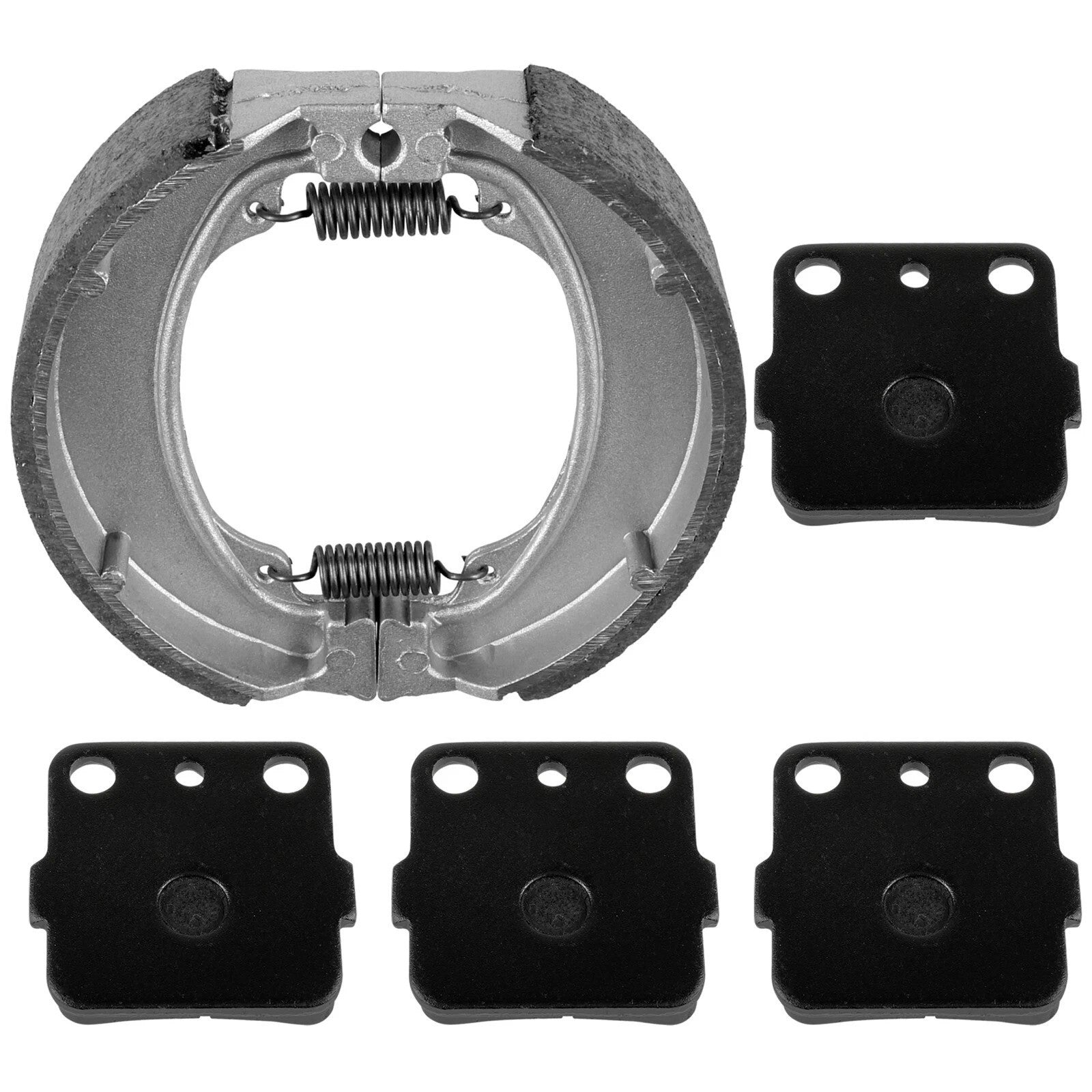 Front Brake Pads & Rear Brake Shoes for Honda TRX250EX Sportrax 250 Ex 01-08