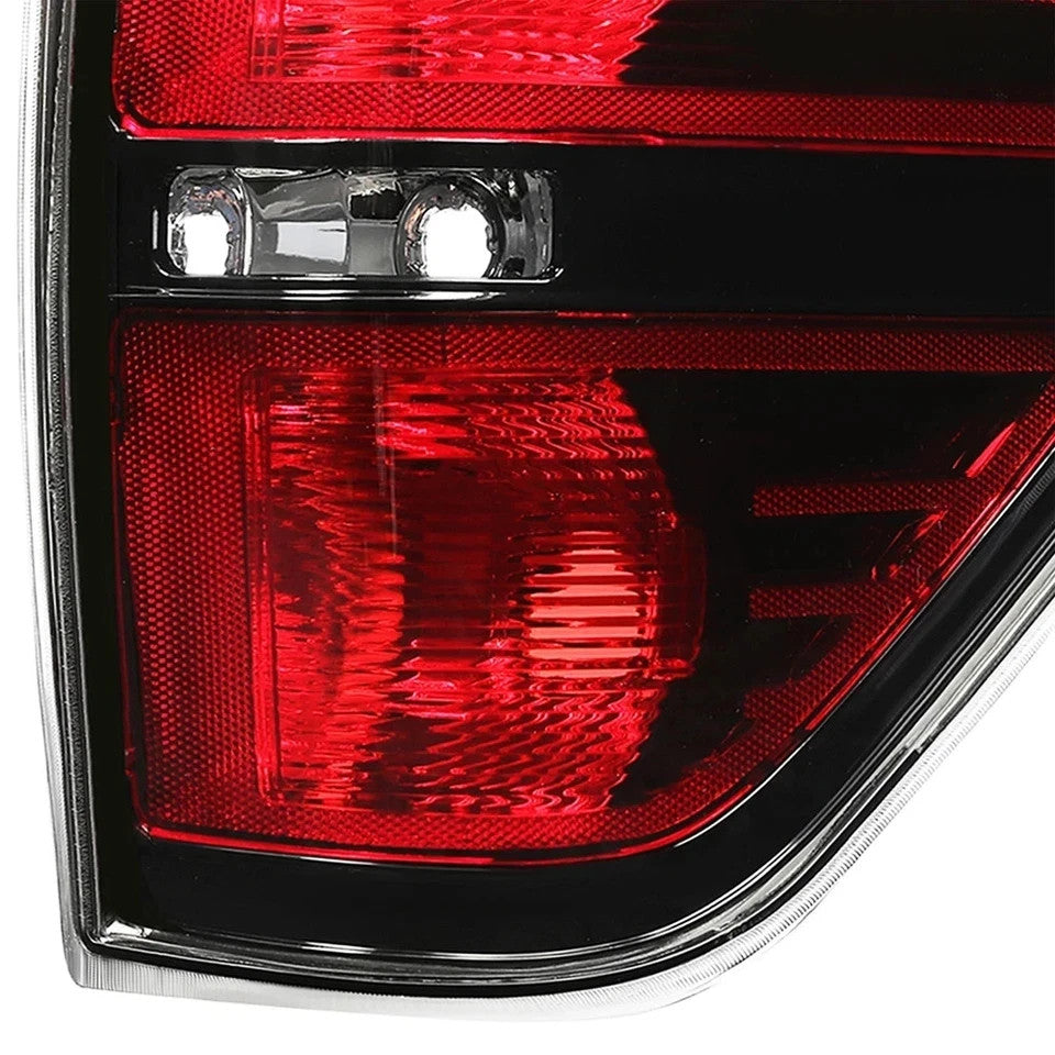 Rear Tail Lights Left+Right For Ford F150 F-150 Pickup 2009-2014 Brake Lamps