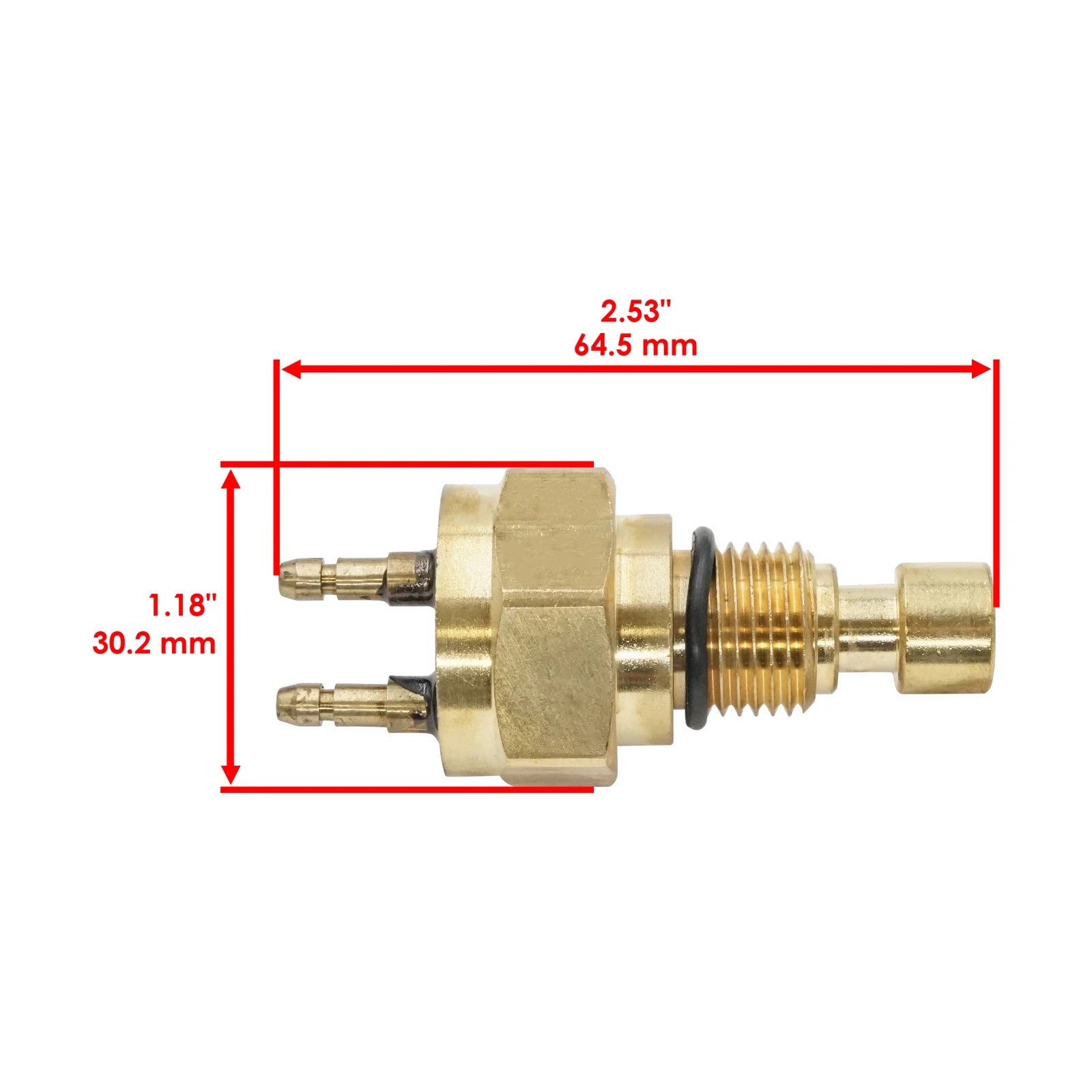 Caltric Fan Sensor Switch For Kawasaki 27010-1202 / 27010-1364 Radiator Fan