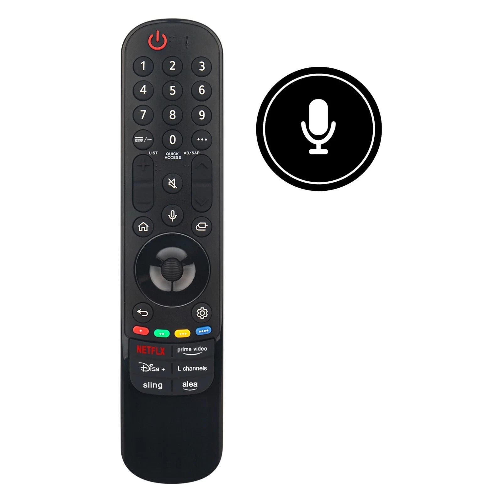 MR24GA MR24GN Replace Magic Remote with Voice and Pointer for LG 2023 2024 TVs