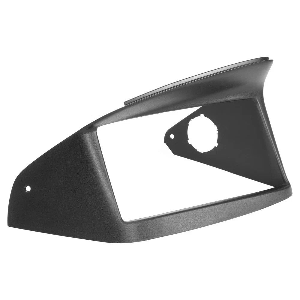 HECASA Headlight Bezel Right Side ABS Black For Chevrolet Corvette C5 1997-2004