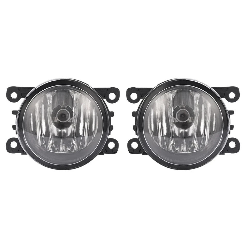 HECASA LH&RH Side Fog Lights Bumper Lamps Harness Switch Kit For Ford Edge 15-18