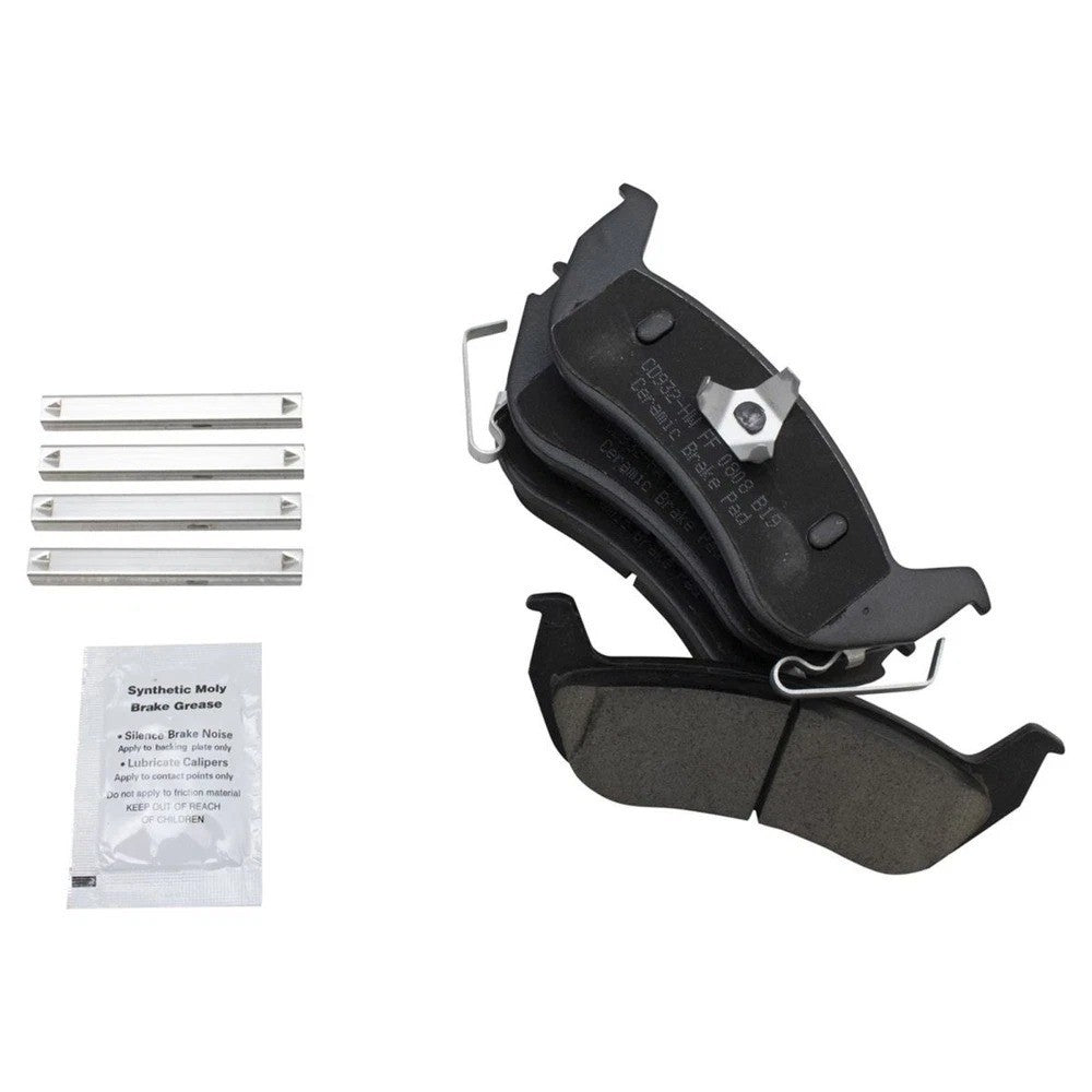 Front & Rear Premium Posi Ceramic Disc Brake Pad & Rotor Kit for Town Car