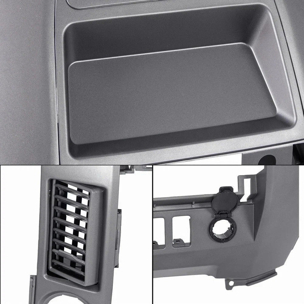 Center Dash Radio Bezel Instrument Panel For Nissan Titan Armada 2004-2006 ABS