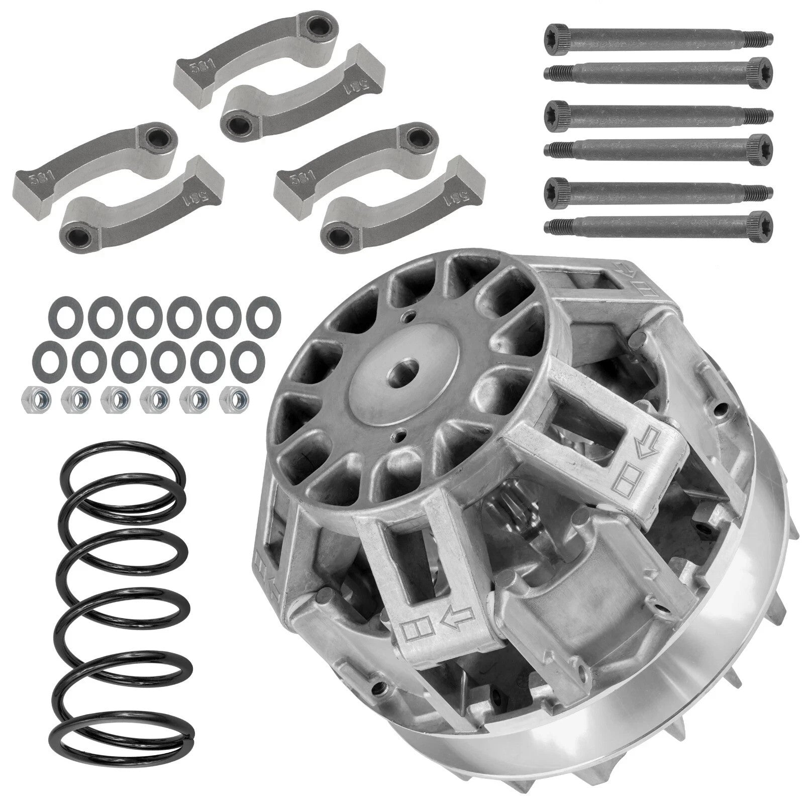 Primary Drive Clutch for Can-am Commander / 1000 2011  - 2017 w/ Spring Weight