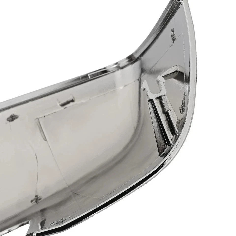 For 19-24 2023 Chevy Silverado GMC Sierra 1500 Chrome Top Half Mirror Cover Caps