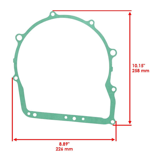 Clutch Cover Gasket for Yamaha VMX1200 V-Max 1200 1985 1986 1988-2007
