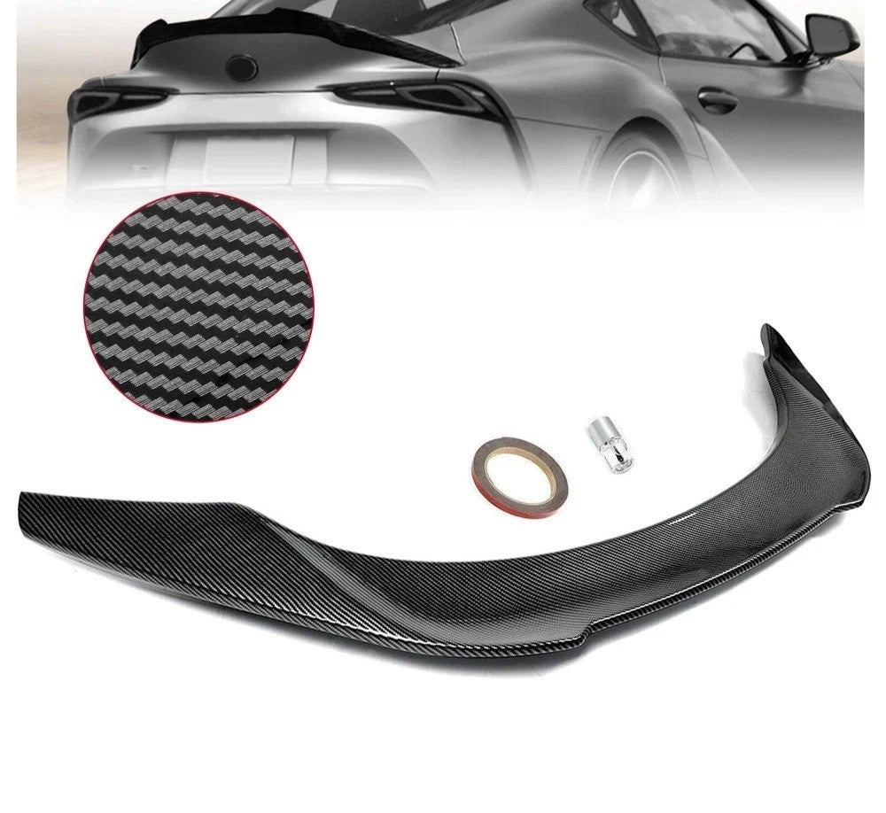 Carbon Fiber Style Rear Trunk Spoiler Wing JDM For Toyota Supra A90 A91 2020-24