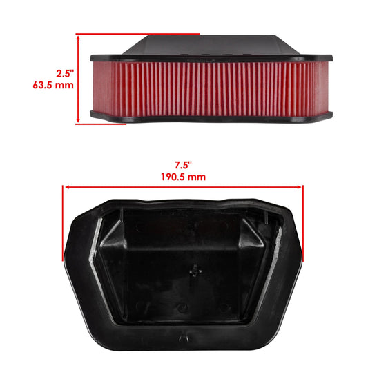 Caltric Air Filter Cleaner For Yamaha V Star 950 XVS950 Tourer 2009-2017