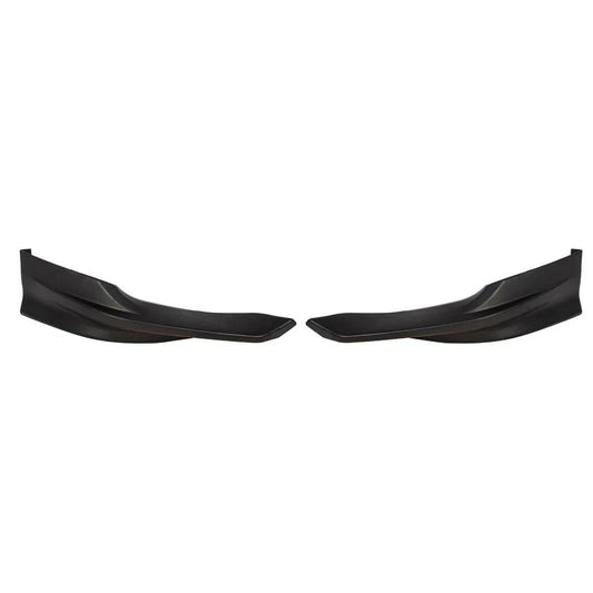 Front Bumper Spoiler Splitter Lip For 2014-2015 Honda Civic Coupe HFP-Style 2pc